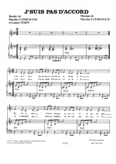 J'suis Pas D'accord von Martine Clemenceau (Download) 