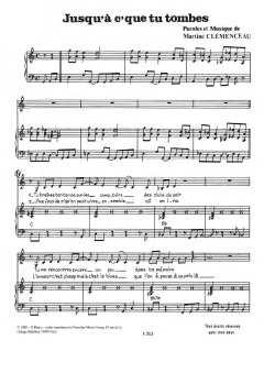 Jusqu'a Ce Que Tu Tombes von Martine Clemenceau (Download) 