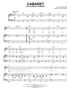 Cabaret von Fred Ebb (Download) 