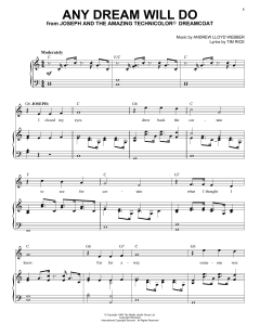 Any Dream Will Do von Tim Rice (Download) 