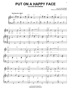 Put On A Happy Face von Charles Strouse (Download) 