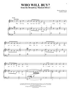 Who Will Buy? von Lionel Bart (Download) 