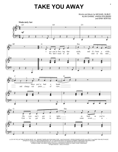 Take You Away von Michael Bublé (Download) 