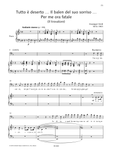 Tutto è deserto... Il balen del suo sorriso... Per me ora fatale von Giuseppe Verdi (Download) 