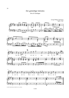 Son Pur Bella von Georg Philipp Telemann (Download) 