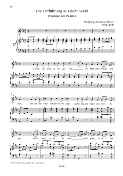 In Mohrenland gefangen von Wolfgang Amadeus Mozart (Download) 