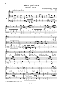 Che beltà, che leggiadria von Wolfgang Amadeus Mozart (Download) 