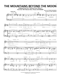 The Mountains Beyond The Moon von Franz Waxman (Download) 