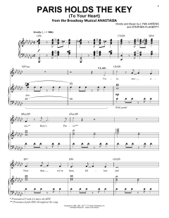 Paris Holds The Key (To Your Heart) von Lynn Ahrens (Download) 