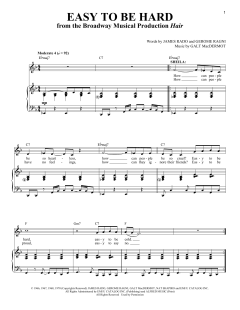 Easy To Be Hard von James Rado (Download) 