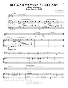 Beggar Woman's Lullaby (Download) 