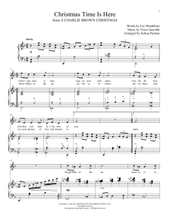 Christmas Time Is Here von Lee Mendelson (Download) 