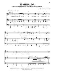 Esmeralda von Alan Menken (Download) 