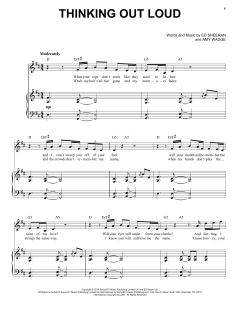 Thinking Out Loud von Taylor Swift (Download) 