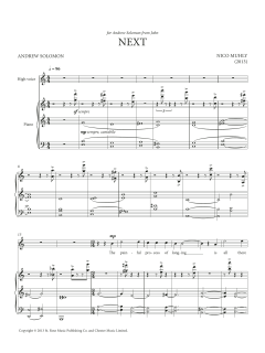 Next von Nico Muhly (Download) 