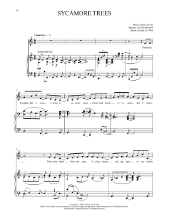 Sycamore Trees von Ricky Ian Gordon (Download) 