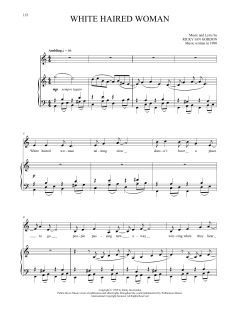 White Haired Woman von Ricky Ian Gordon (Download) 