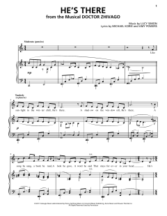 He's There von Michael Korie (Download) 
