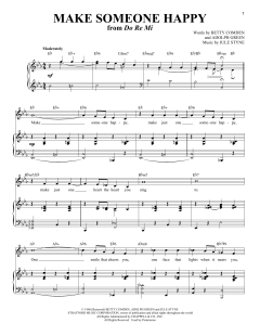 Make Someone Happy von Adolph Green (Download) 