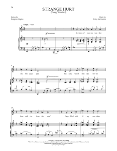 Strange Hurt [Long version] von Langston Hughes (Download) 