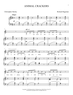 Animal Crackers von Richard Hageman (Download) 