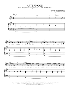 Afternoon von Duncan Sheik (Download) 