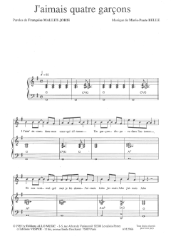 J'aimais Quatre Garçons von Francoise Mallet-Joris (Download) 