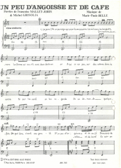 Un Peu D'angoisse Et De Cafe von Francoise Mallet-Joris (Download) 