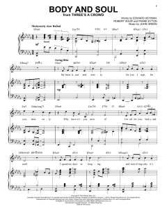 Body And Soul [Jazz version] von John Green (Download) 