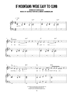 If Mountains Were Easy To Climb von Don Black (Download) 