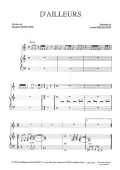 D'ailleurs von Brigitte Fontaine (Download) 