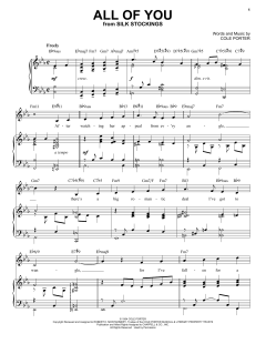 All Of You [Jazz version] von Cole Porter (Download) 