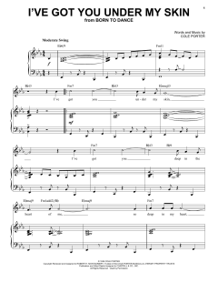 I've Got You Under My Skin [Jazz version] von Cole Porter (Download) 