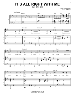 It's All Right With Me [Jazz version] von Cole Porter (Download) 