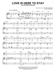 Love Is Here To Stay [Jazz version] von Ira Gershwin (Download) 