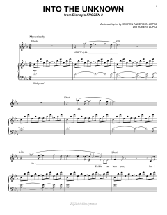 Into The Unknown von Robert Lopez (Download) 