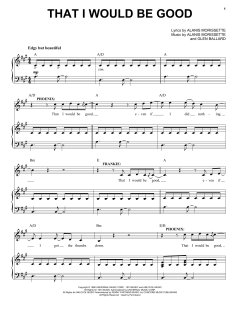 That I Would Be Good von Alanis Morissette (Download) 