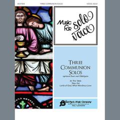 Three Communion Solos von Fred Bock (Download) 