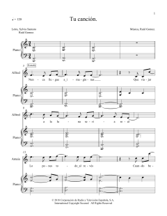 Tu Canción von Amaia & Alfred (Download) 