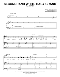Secondhand White Baby Grand von Marc Shaiman (Download) 
