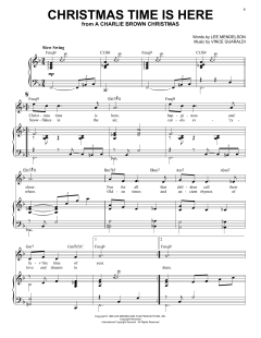 Christmas Time Is Here [Jazz Version] von Lee Mendelson (Download) 