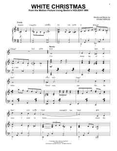White Christmas [Jazz Version] von Irving Berlin (Download) 