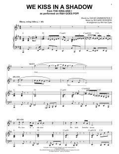 We Kiss In A Shadow [R&H Goes Pop! version] von Richard Rodgers (Download) 
