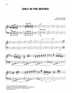 Only In The Movies von Fred Ebb (Download) 