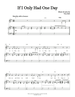 If I Only Had One Day (Download) 