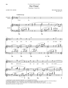 Der Pokal (High Voice) von Achim von Arnim (Download) 