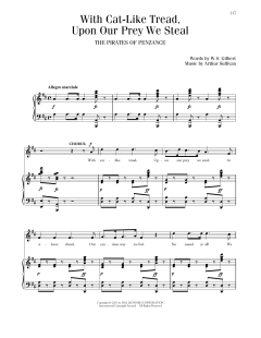 With Cat-Like Tread von William Schwenck Gilbert (Download) 