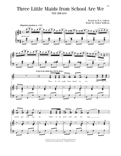 Three Little Maids von William Schwenck Gilbert (Download) 