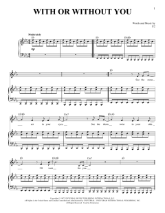 With Or Without You von U2 (Download) 