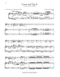 Come And Trip It von George Frideric Handel (Download) 